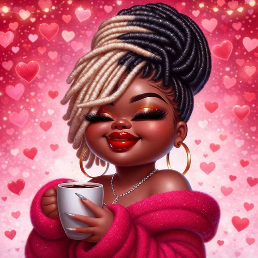 ❤️ Morning Radiance – DIY Diamond Painting Kit